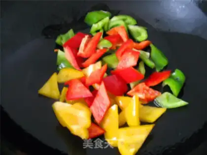 Make Pepper shrimp step 6