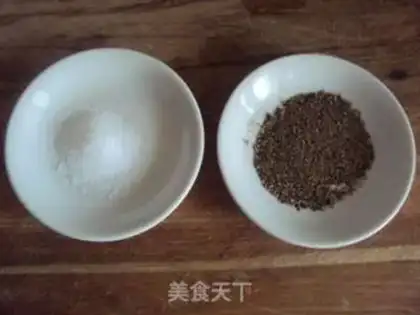 Make Black pepper apricot step 1