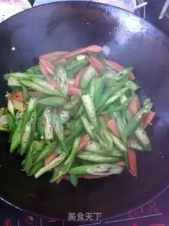 Make Garlic beans step 2