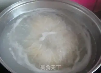 Make The rice line step 1