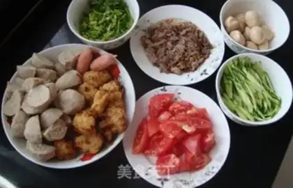 Make The rice line step 3