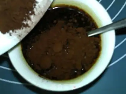 Make Taffy mocha ice cream step 2