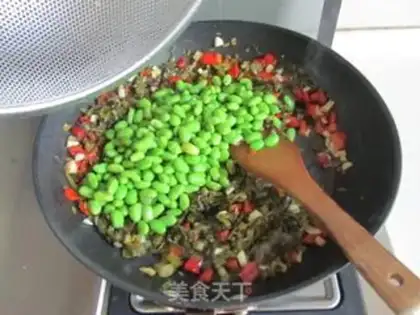 Make Snow pickles, beans step 5