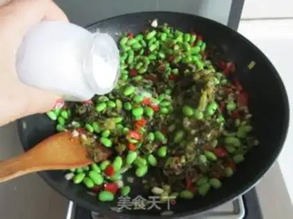 Make Snow pickles, beans step 6