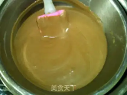 Make Taffy mocha ice cream step 15