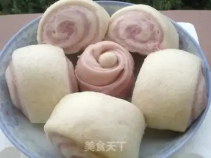 Make Potato-coloured buns step 4