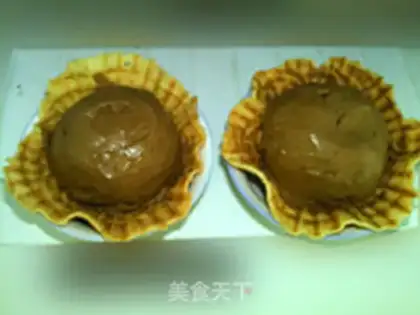 Make Taffy mocha ice cream step 19