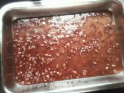 Make Red bean coconut horse hoof cake step 6