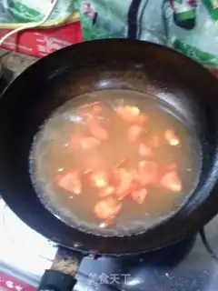Make Tomato silk egg soup step 3