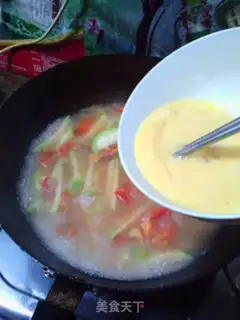 Make Tomato silk egg soup step 5
