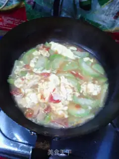 Make Tomato silk egg soup step 7