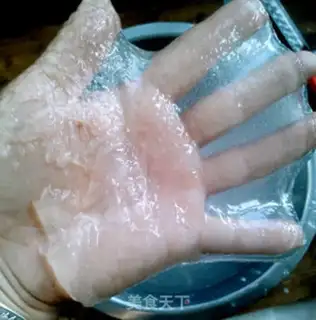 Make Homemade powder skin step 4