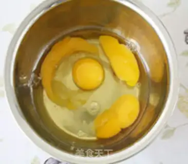 Make Almond steam cake step 2