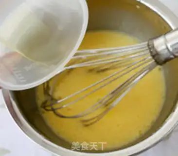 Make Almond steam cake step 4