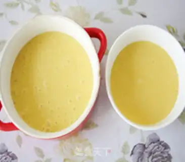 Make Almond steam cake step 7