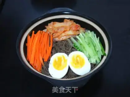 Make Korean cold noodles step 10
