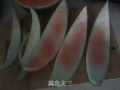 Make A watermelon step 1