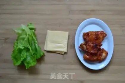 Make Football burger step 13