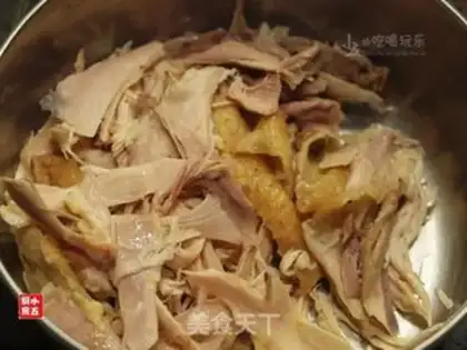 Make Tore chicken with onions step 3