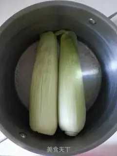 Make Cooking corn step 1