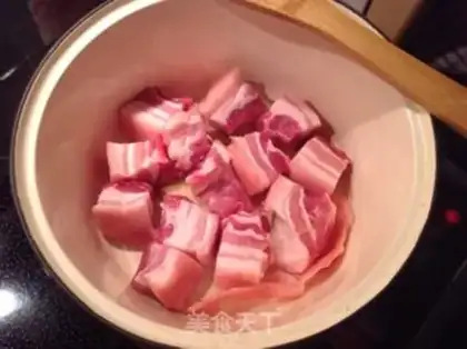 Make Red meat step 1
