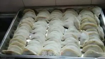 Make Three fresh dumplings step 3