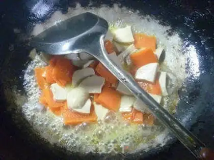 Make Carrot and chicken step 7