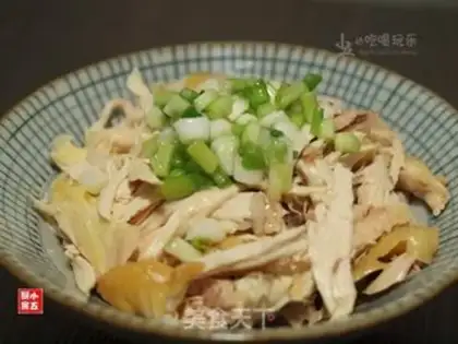 Make Tore chicken with onions step 8