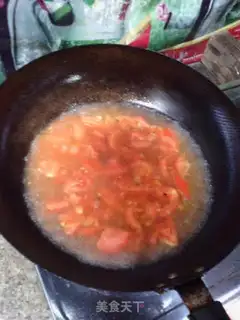 Make Tomato egg-tone step 5