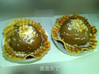Make Taffy mocha ice cream step 21