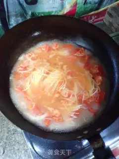 Make Tomato egg-tone step 6