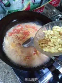 Make Tomato egg-tone step 7