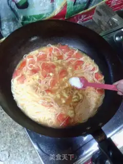 Make Tomato egg-tone step 8