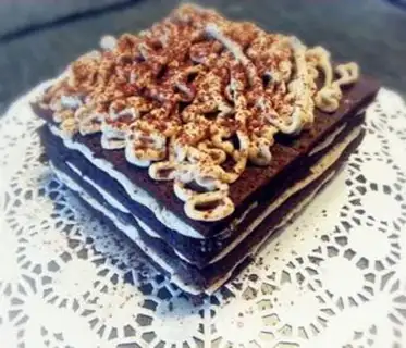Make Chocolate chestnut cake step 18