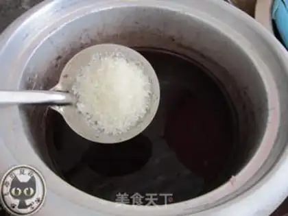 Make Mango black rice step 0