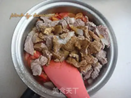Make Tomato beef step 5