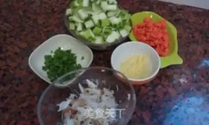 Make Crab fan porridge step 3