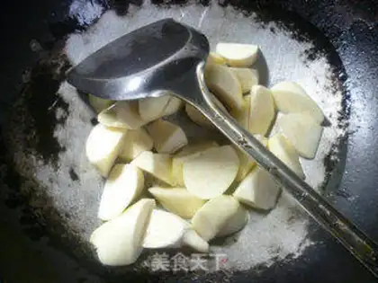 Make The pasta is burning white step 3
