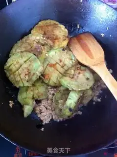Make Soup pork and eggplant step 12
