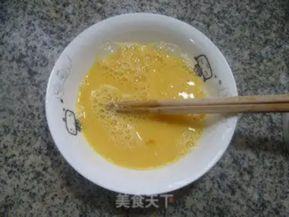 Make Plum-dry egg noodles step 2