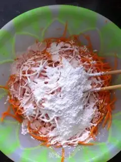 Make Spam carrots step 3