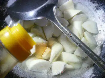 Make The pasta is burning white step 5