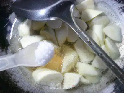 Make The pasta is burning white step 7