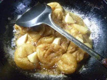 Make The pasta is burning white step 10