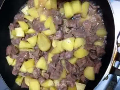 Make Potato beef step 4