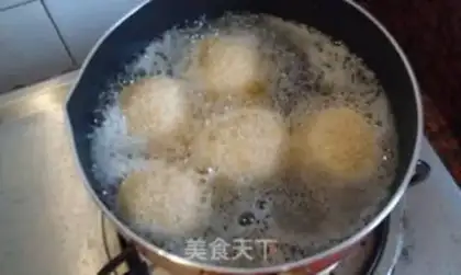 Make Sesame rice ball step 8
