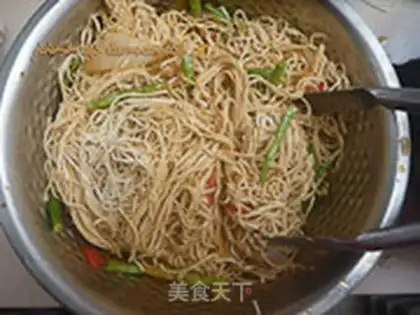 Make Steam noodles step 7