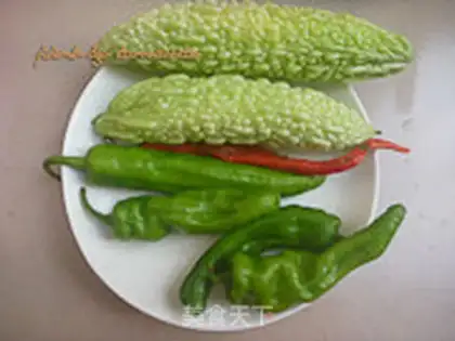 Make Sugar and bitter melon step 0