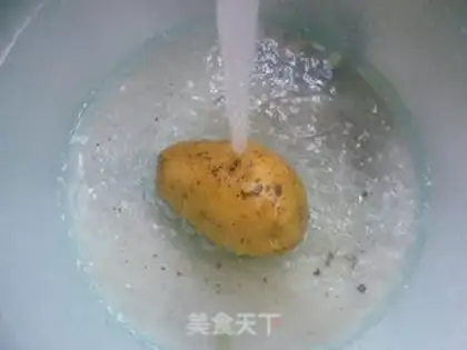 Make Pyramids and potatoes step 3