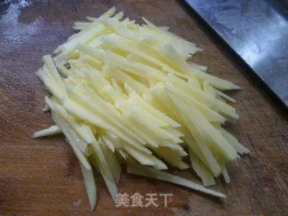 Make Pyramids and potatoes step 4